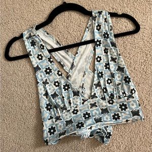 going out urban outfitters halter y2k top